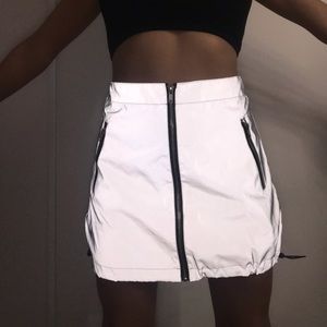 SOLD Holographic Reflective Skirt
